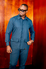 Ensemble Chemise Kômi Vert Azur