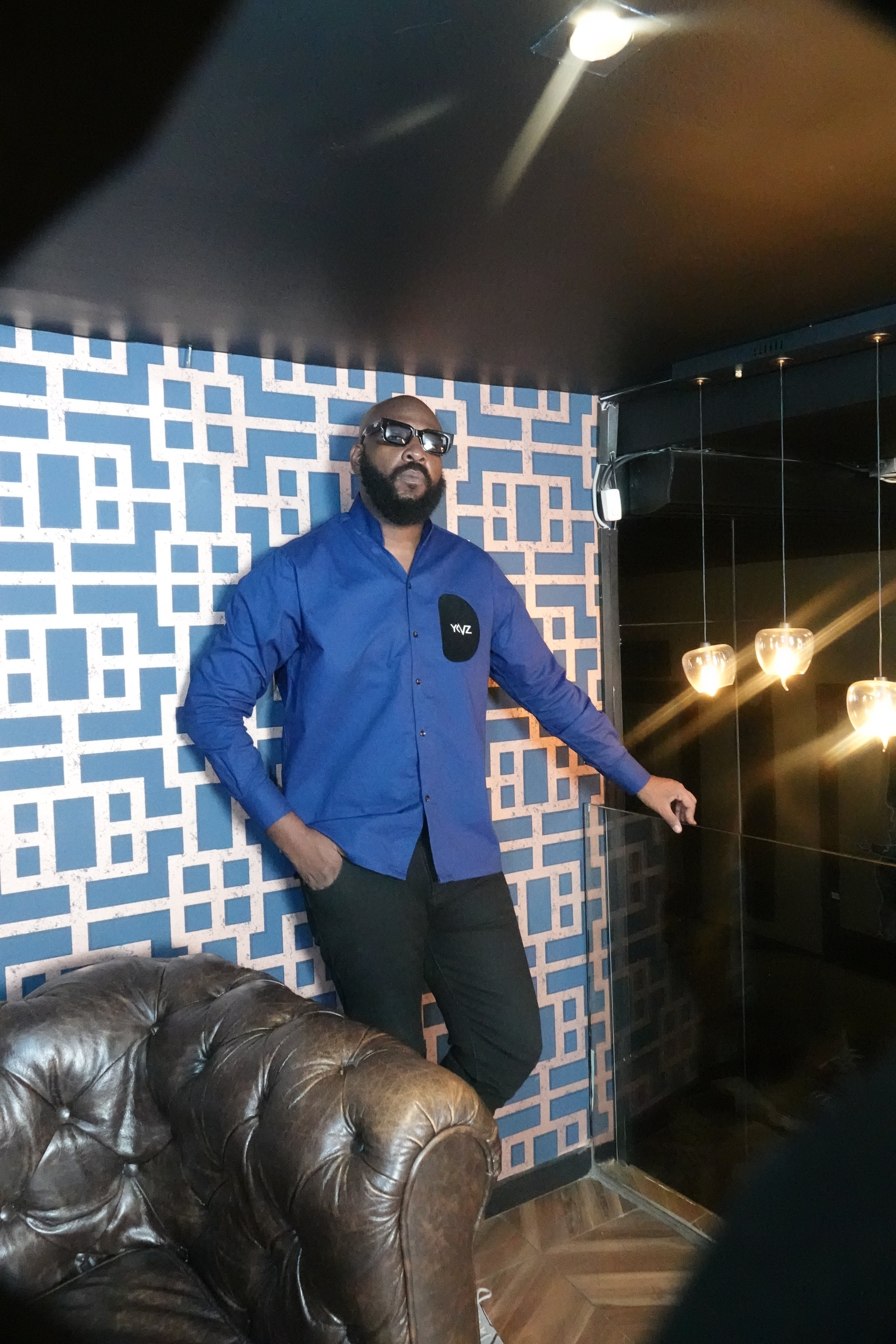Chemise DOHA I - Bleu foncé | Signature D Noire