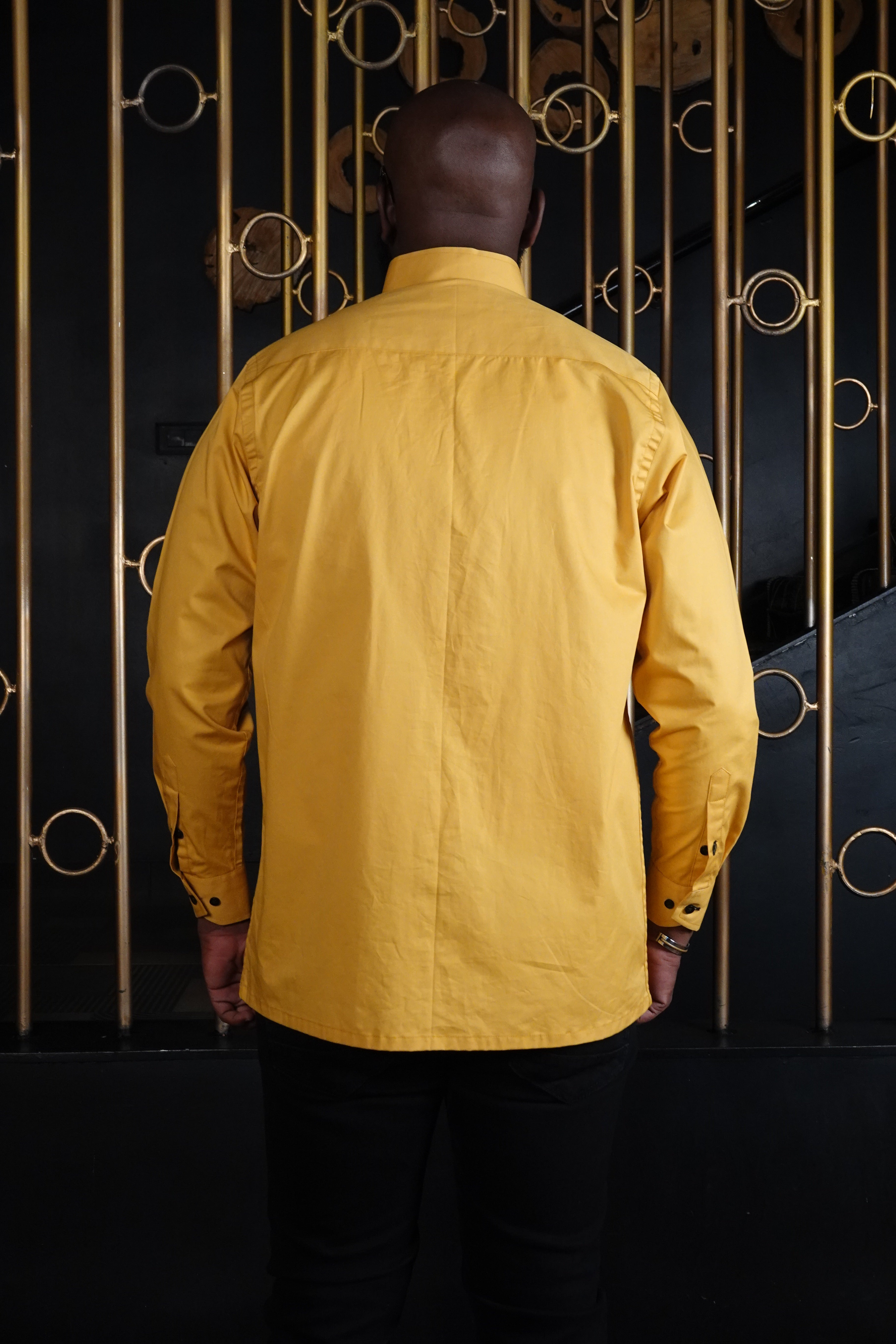 Chemise DOHA I - Jaune | signature D Noire