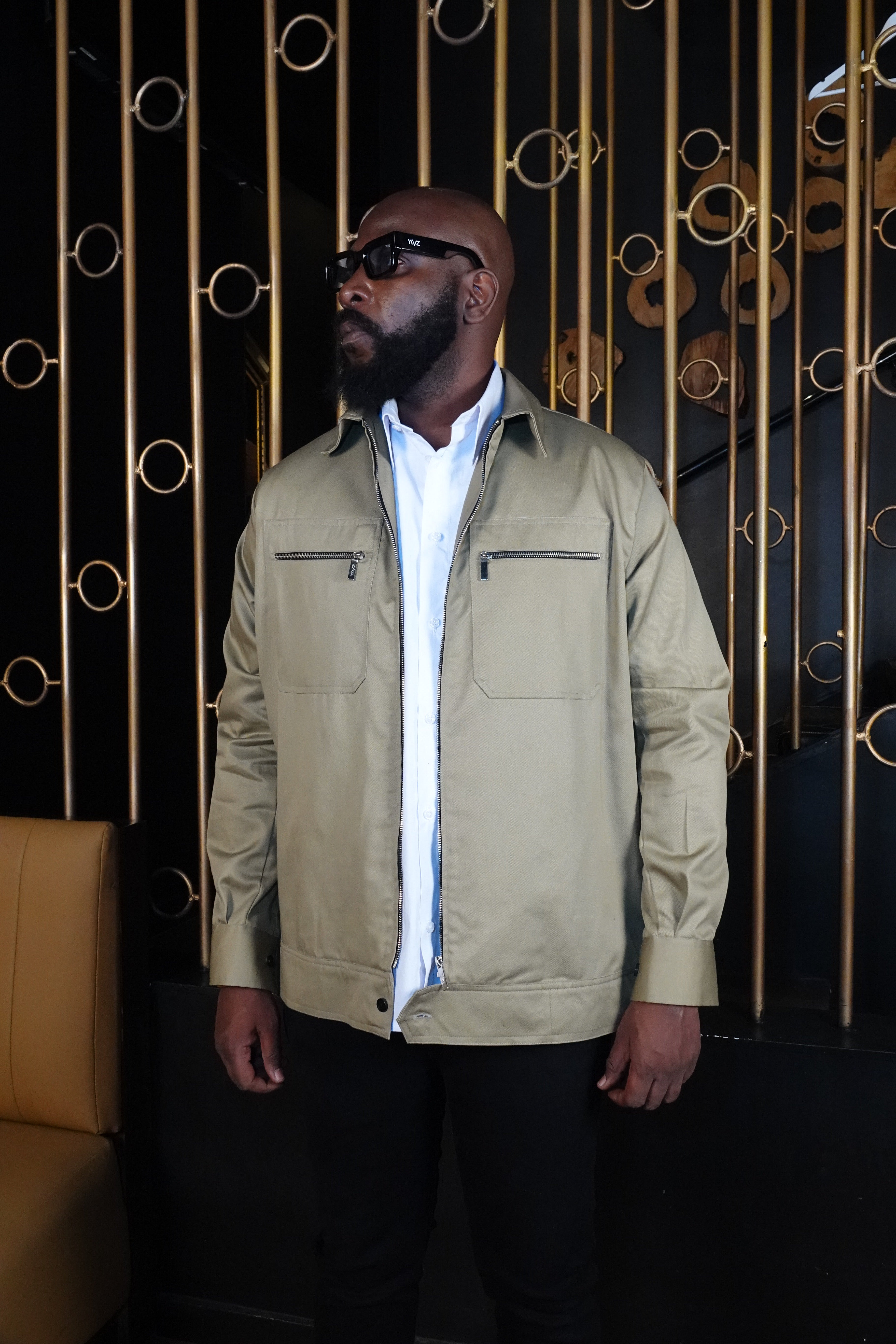Surchemise KAEL l - Vert Olive