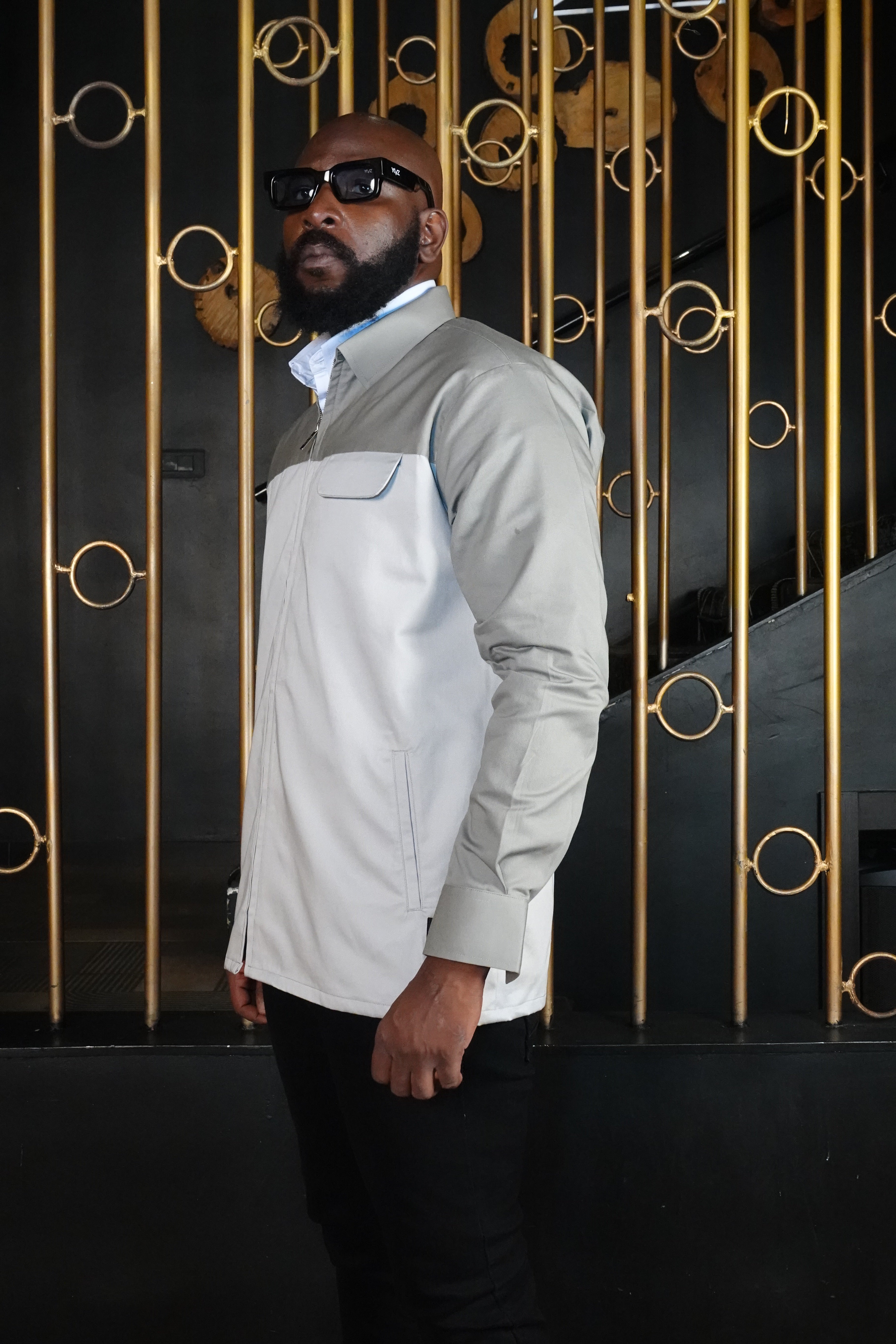 Surchemise HILUX II - Bicolore Gris & Gris Foncé