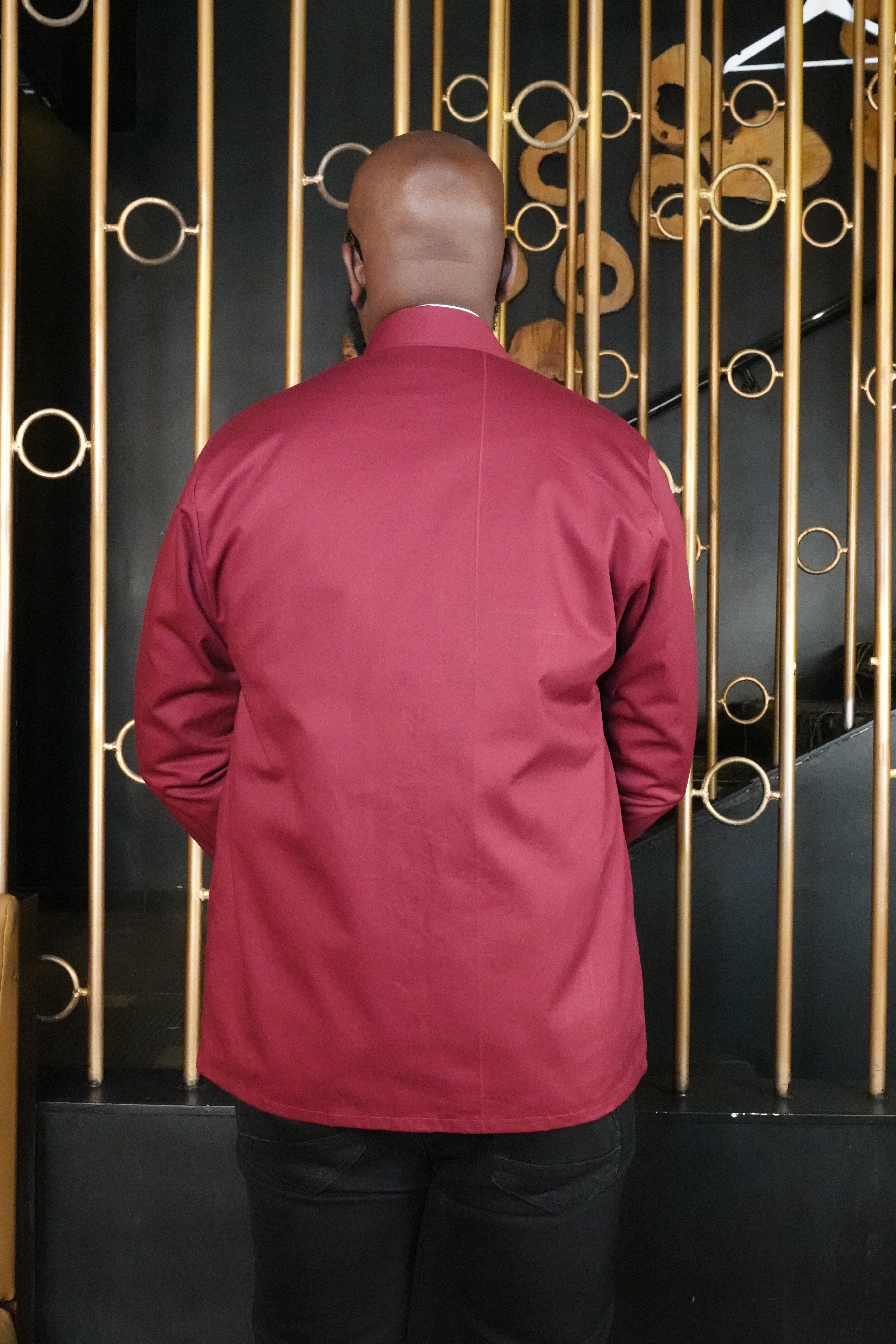 Surchemise Maaru ll - Rouge Bordeaux