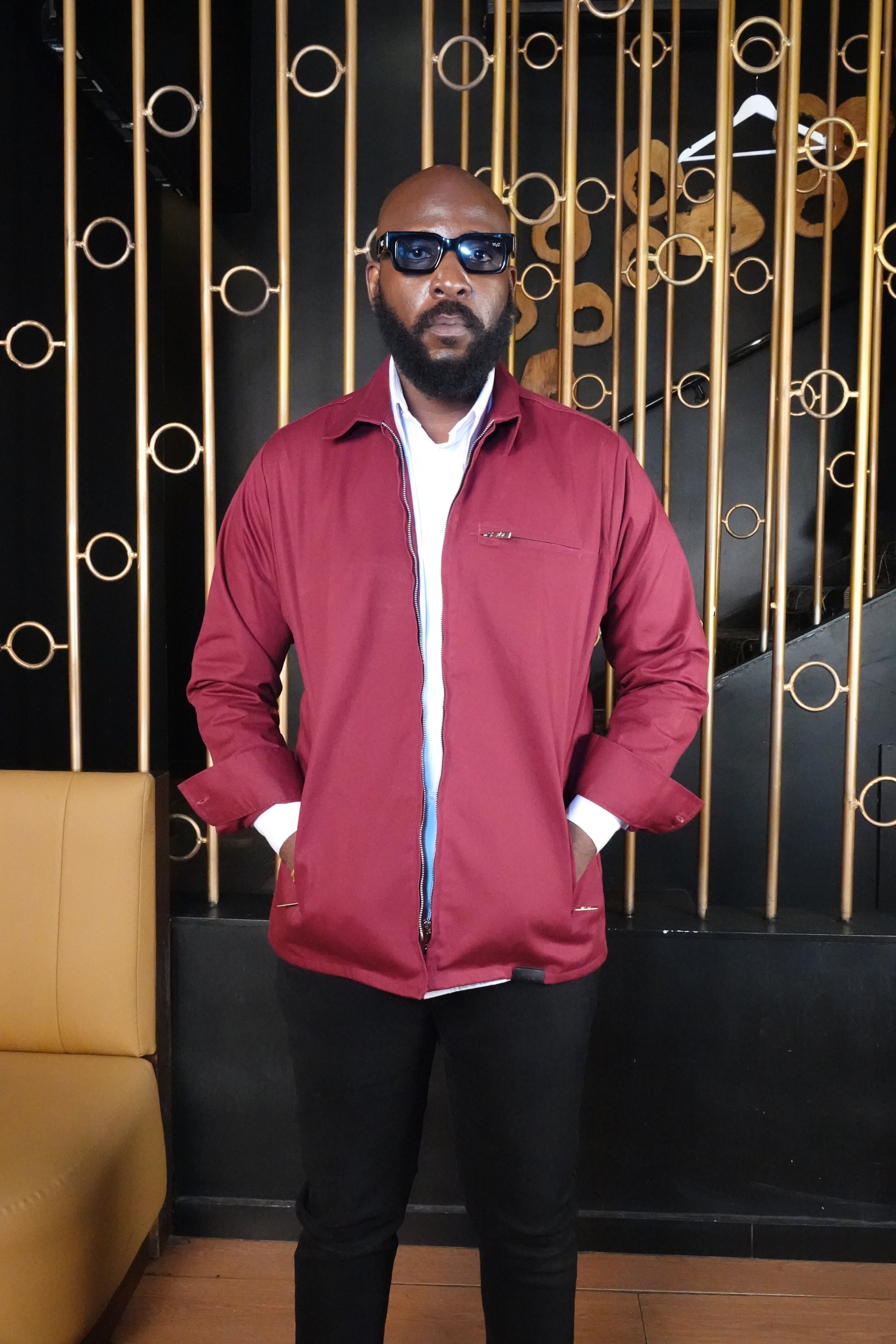 Surchemise Maaru ll - Rouge Bordeaux