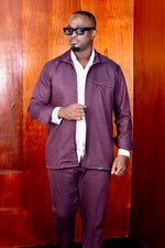 Ensemble Surchemise Maaru Marron par YKVZ