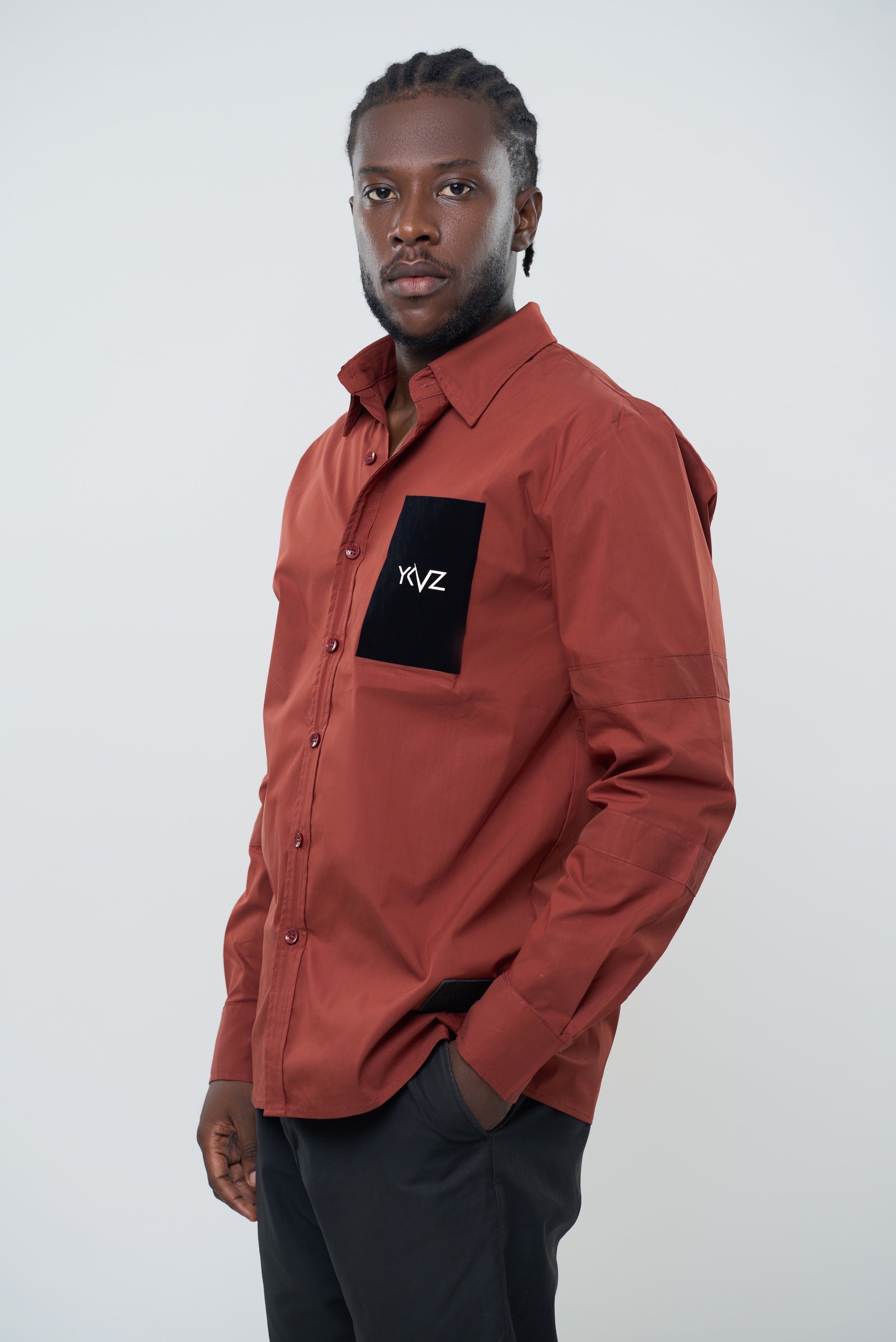 ARMLET Burgundy Sport Shirt