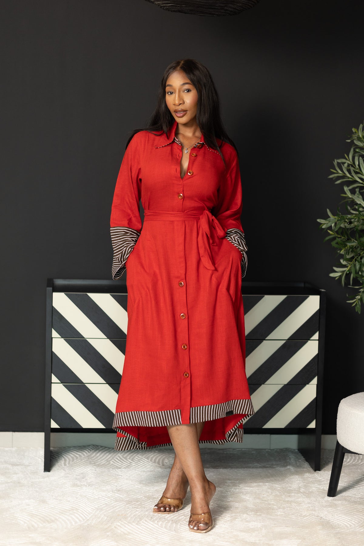 Robe DEAMBULE I – Rouge