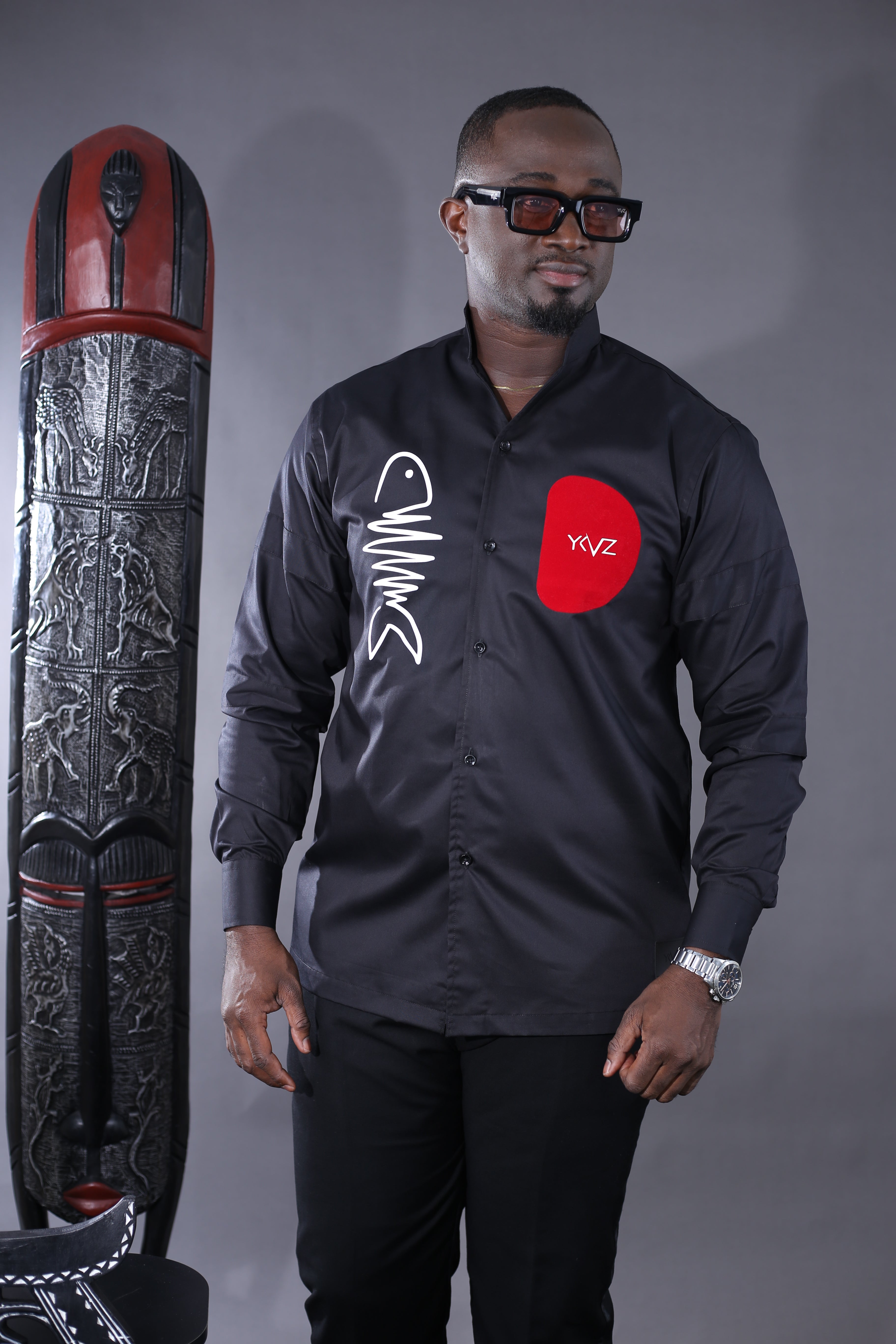 Chemise Silentium I Noir
