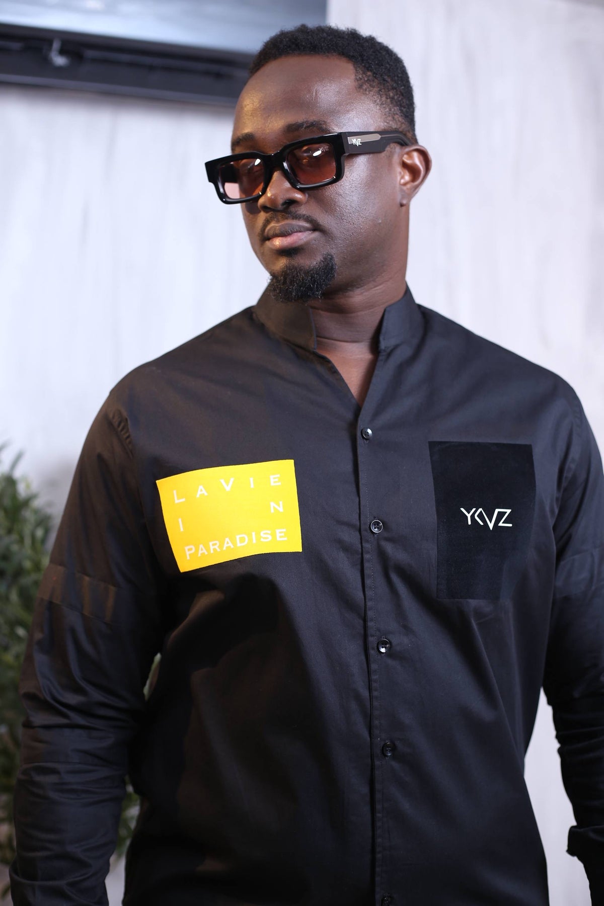 Chemise Sport LVIP _ Noire |Signature Classique
