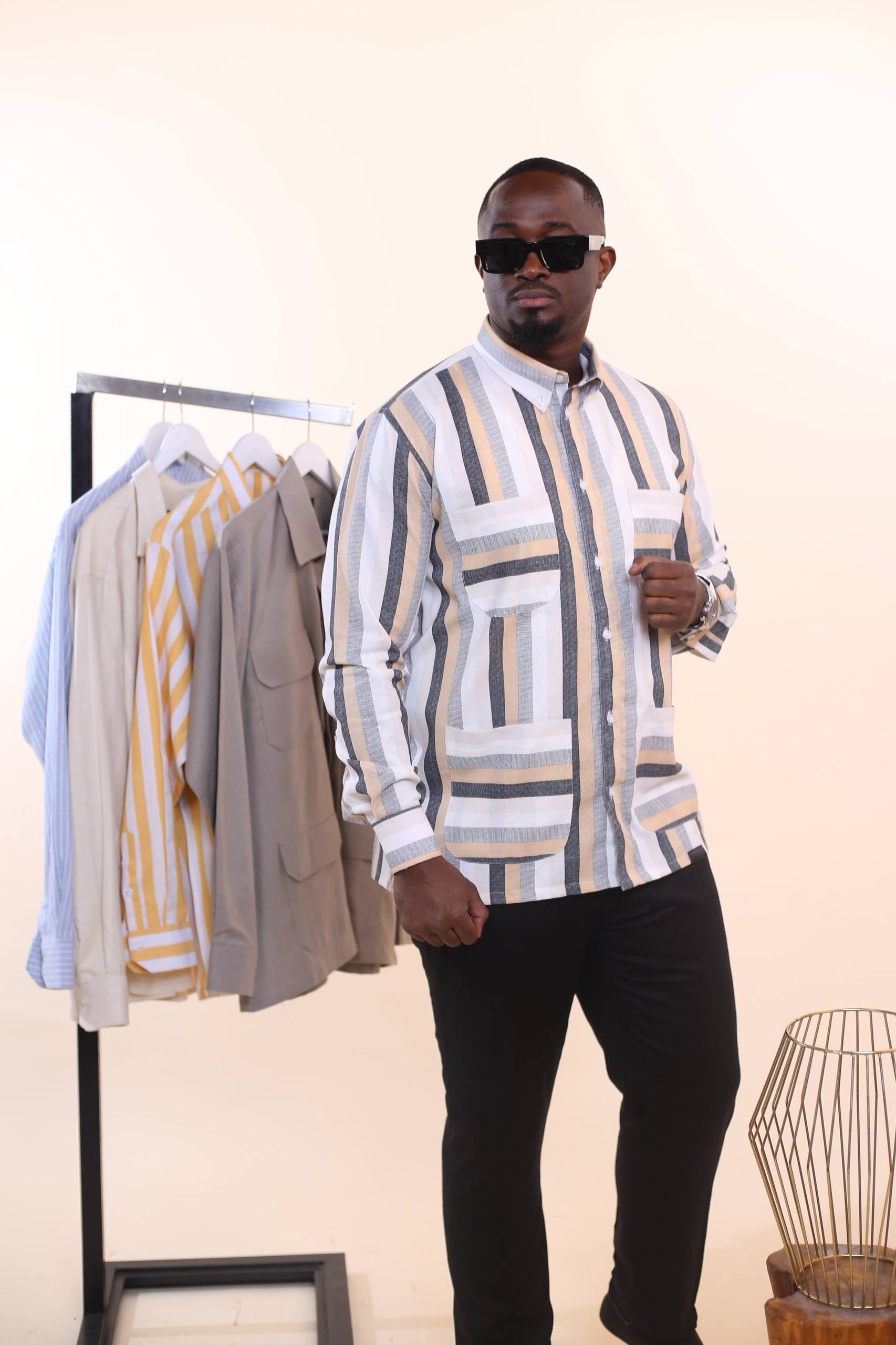 Chemise Caïda Lin - Rayure Multicolore