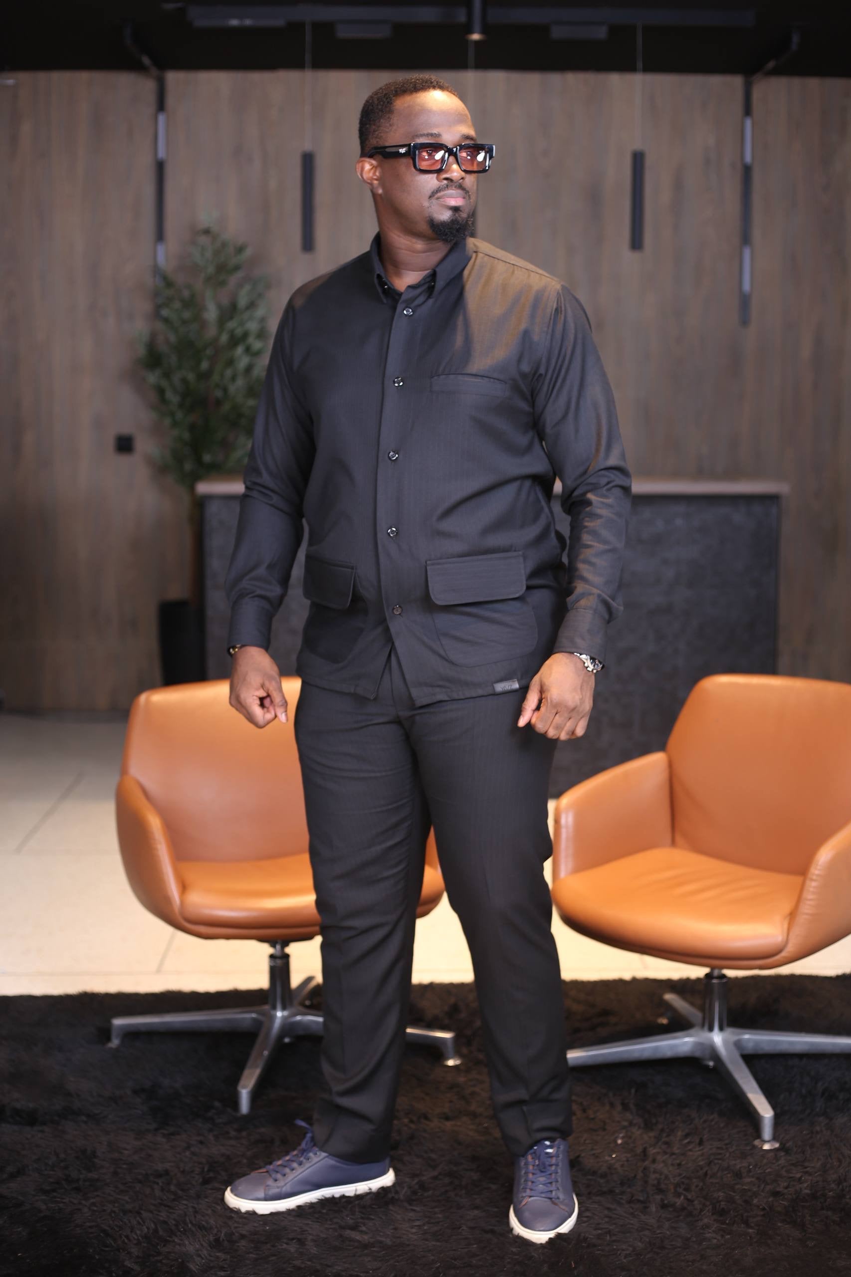 Ensemble Chemise Kômi - Noir