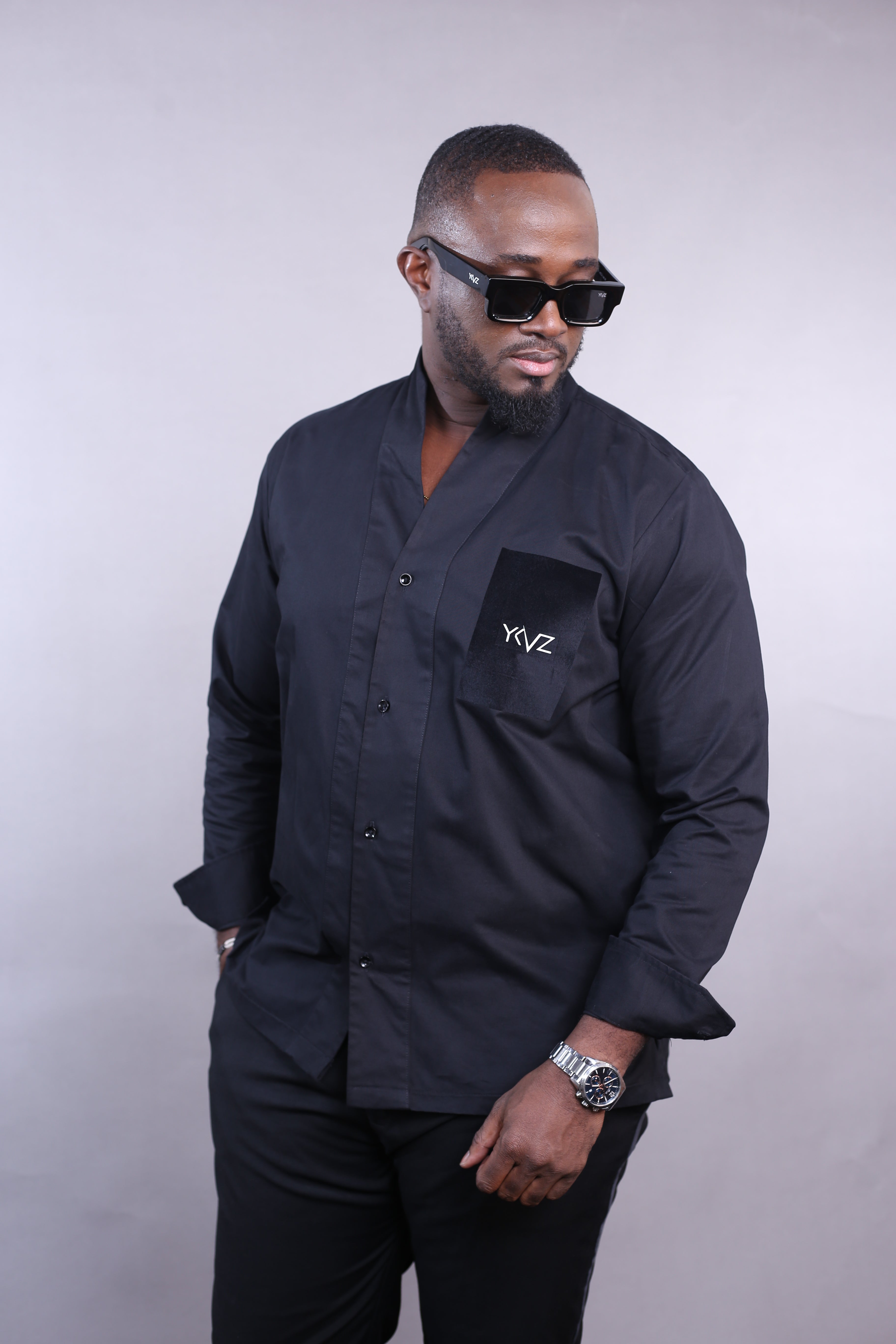 Chemise Axis Signature Classique – Noire