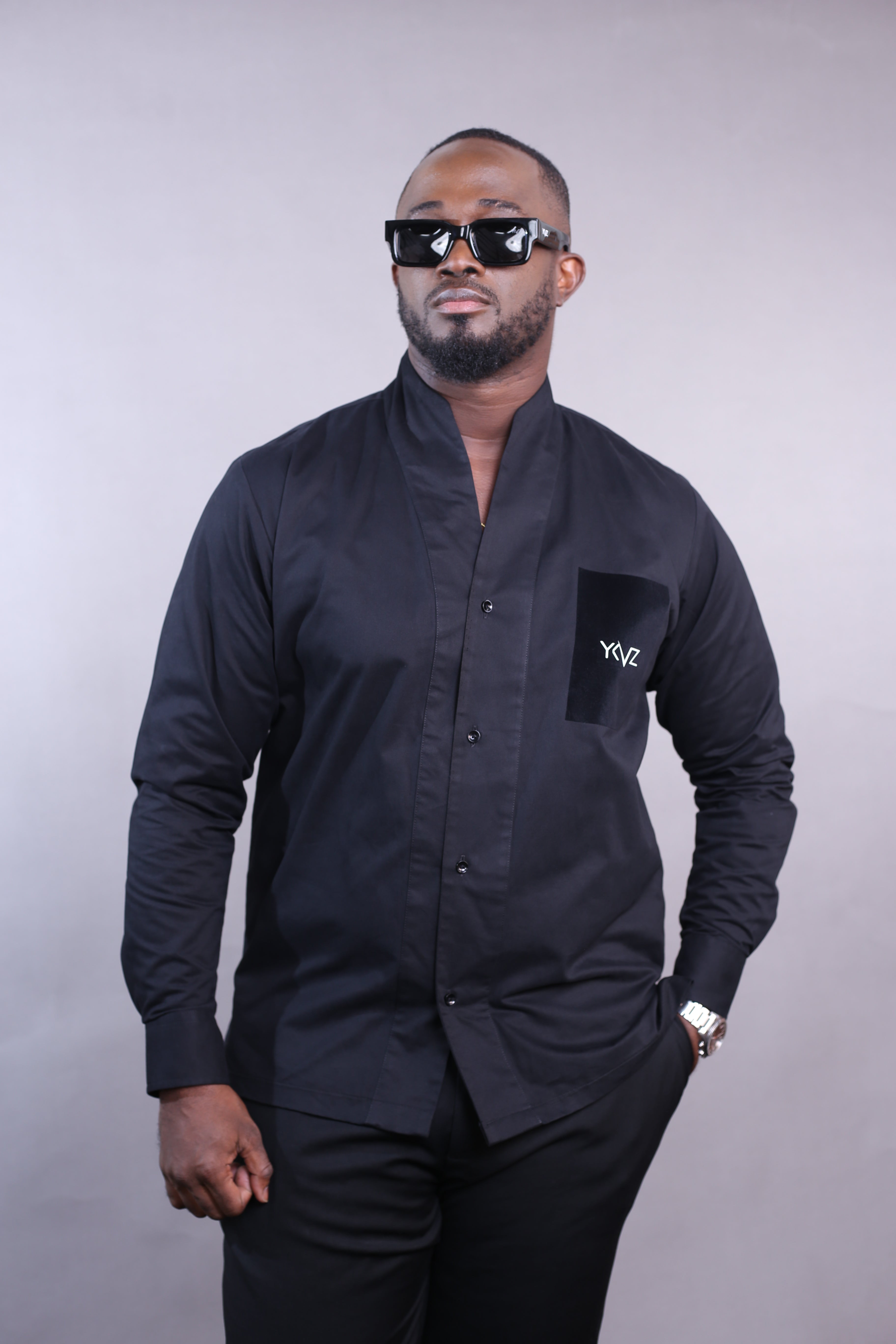 Chemise Axis Signature Classique – Noire