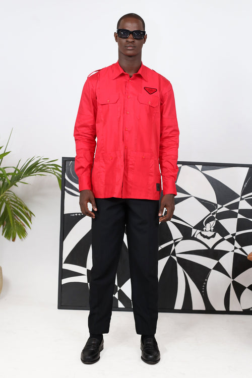 Chemise Vanguard Rouge