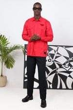 Chemise Vanguard Rouge