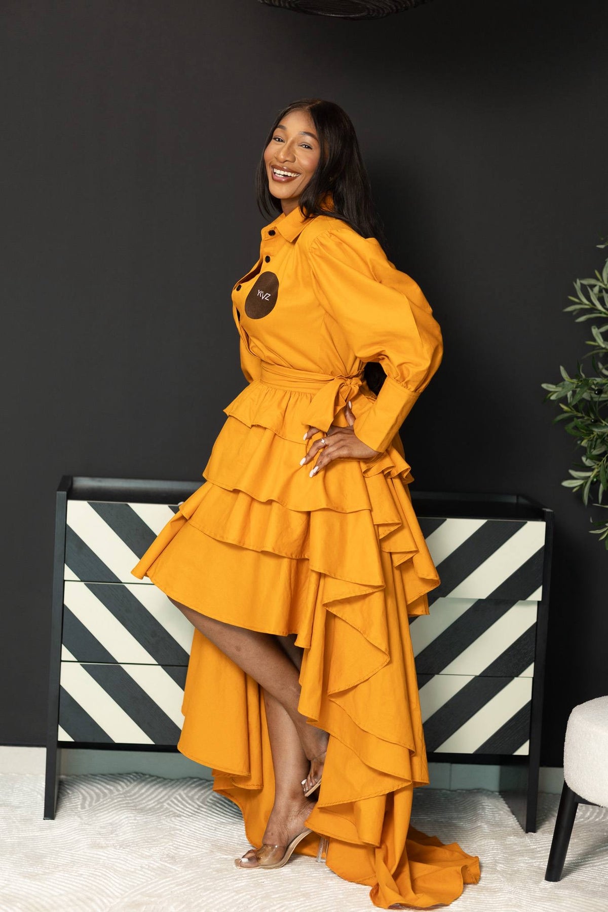 Ensemble SERAPHINE I – Orange | Signature D Marron