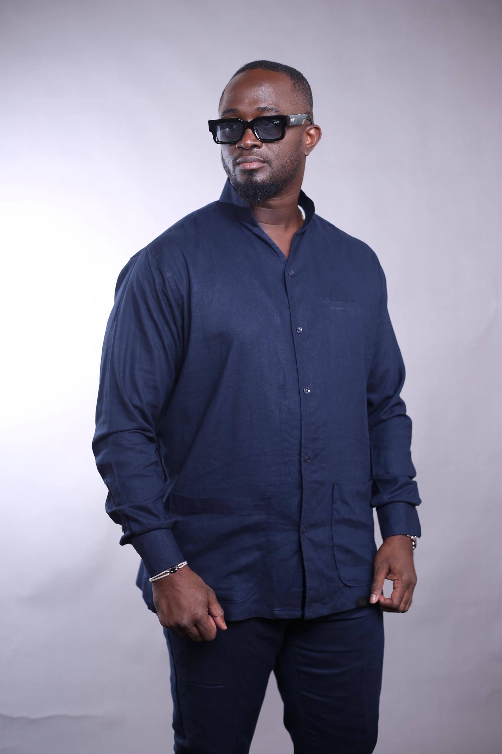 Ensemble Afari Bleu nuit